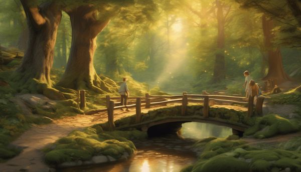 Un parc enchanteur au bois des lutins pour des souvenirs en famille